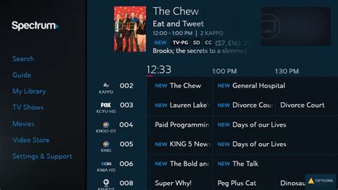 Most channels in this list would be available on Spectrum, but the MLB and NFL Network channels are only included with an add-on package. . How do i get the spectrum tv guide